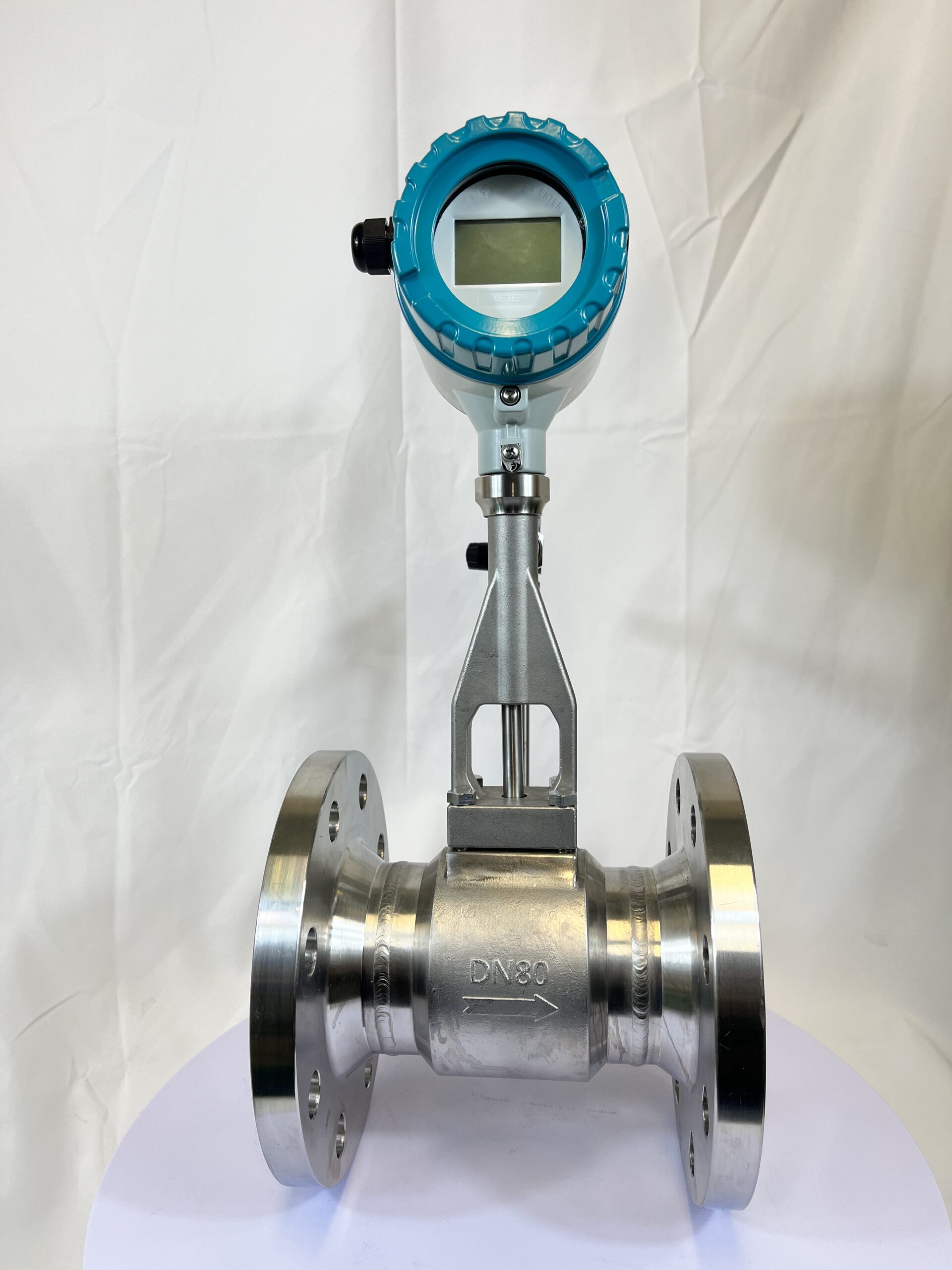 Output LPG Fuel Chlorine Natural Gas Flow Meter Air Compressor Steam Air Vortex Flowmeter Price Manufacturer