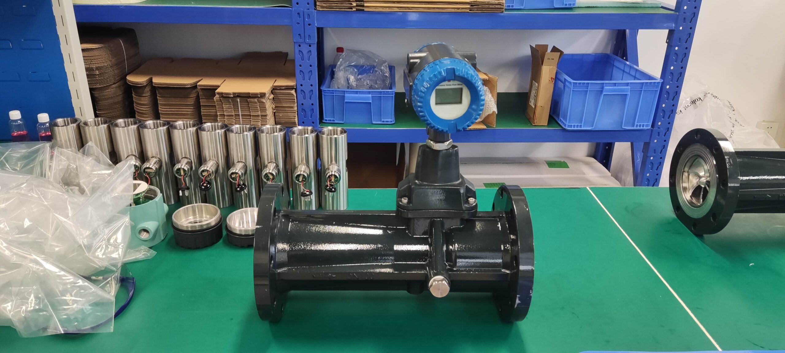 1.0 Accuracy Smart Vortex Precession Gas Flowmeter for Air Medium OEM and ODM Supported