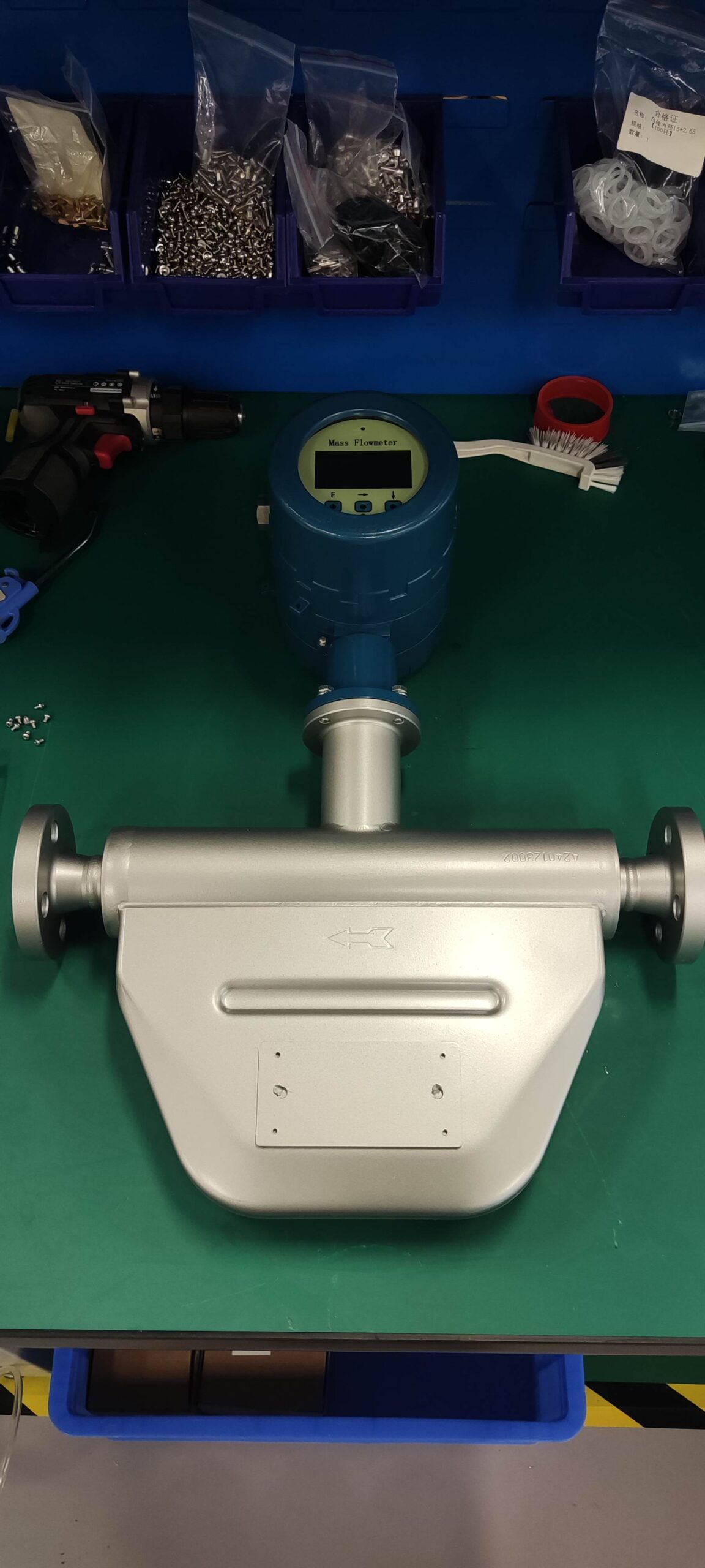 Modbus RS485 Liquid Mass Flow Meter Coriolis Mass Flow Meters