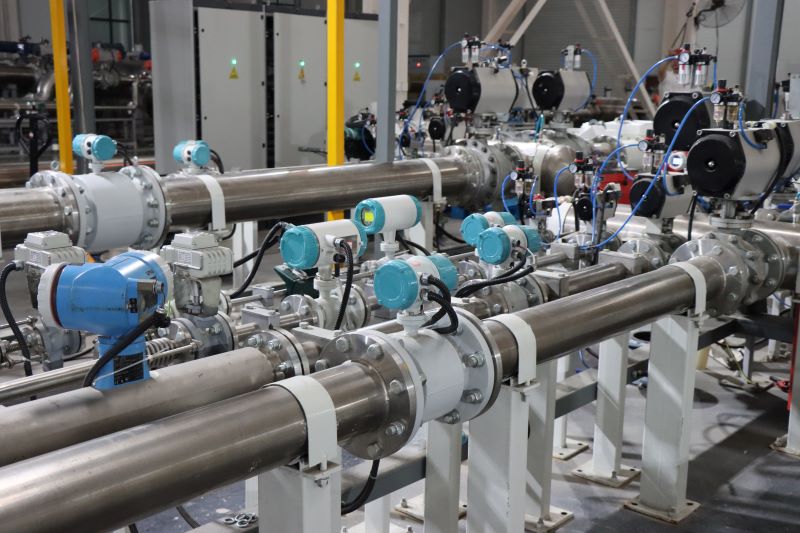 Measurement advantages of split electromagnetic flow meter