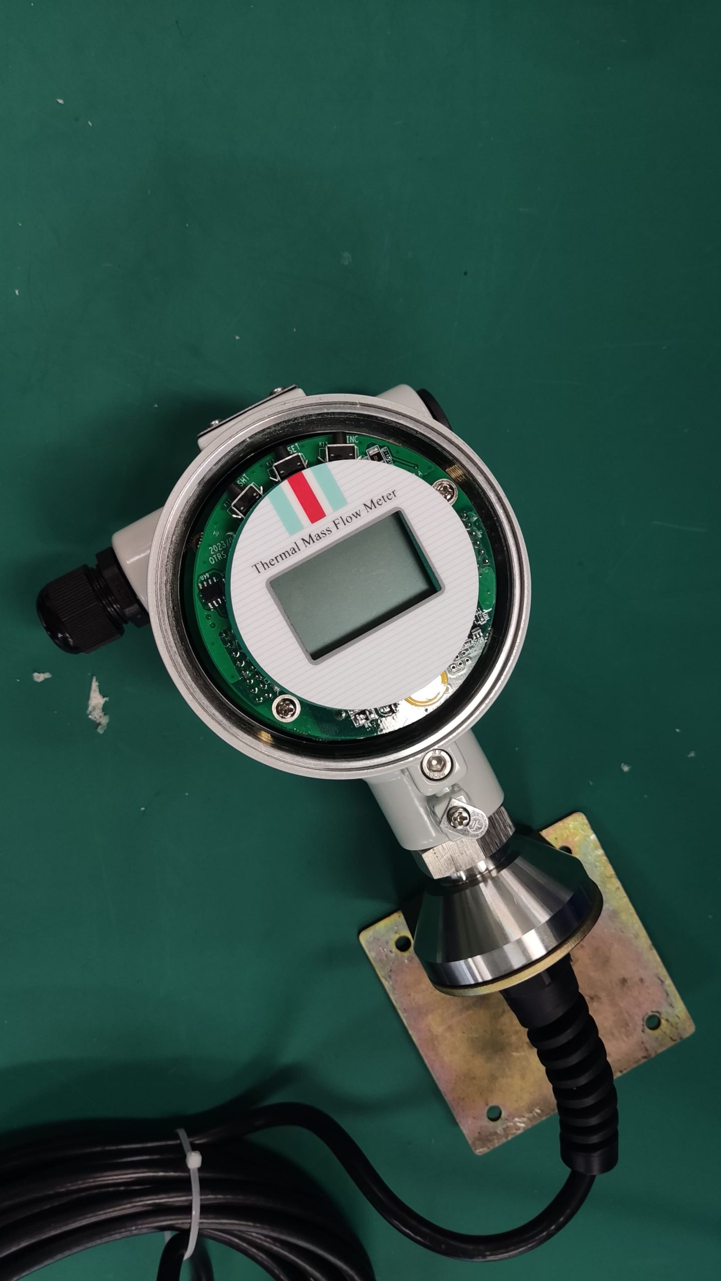 The thermal gas mass flow meter is not suitable for which conditions